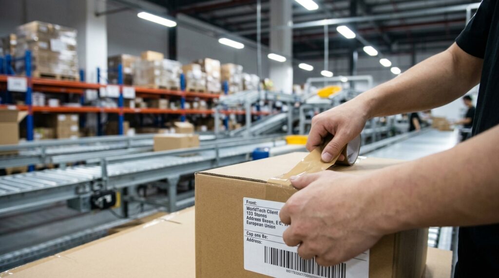 Der komplette Weg deines Pakets Von der Bestellung bis zur Haustür