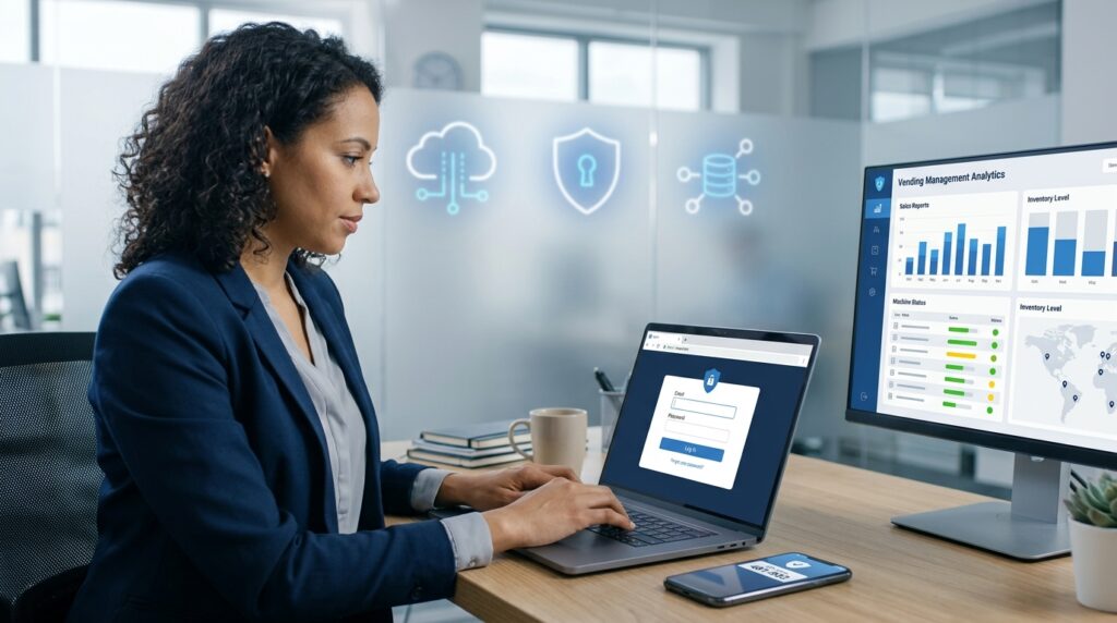 So funktioniert die Anmeldung im Televend Cloud Webportal