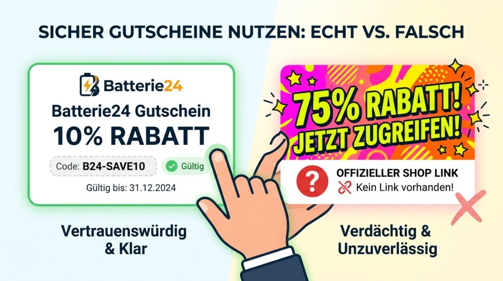 Wie sieht ein echter Gutschein aus